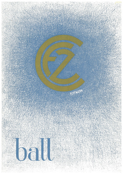 Programm Club-Ball 1938